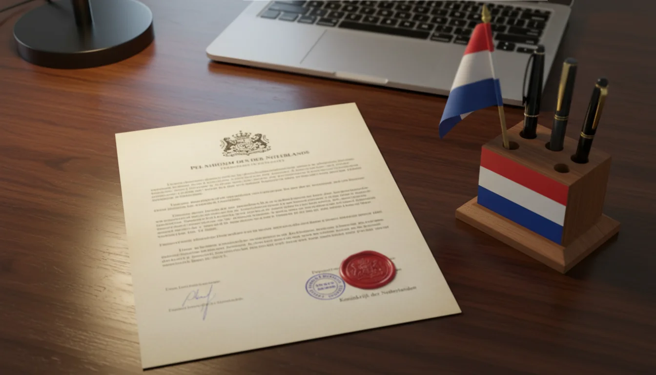 Officieel juridisch document met KSA-vergunning voor legaal NBA wedden